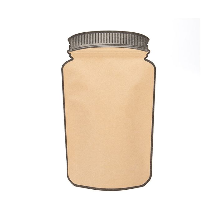 Stazakken Kraft Pot vorm 15,2x7,9x25,4 cm (100 Stuks) [SP7KZ]