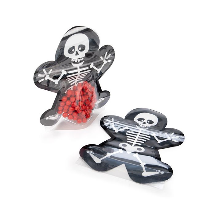 Stazakken Skeletvorm 16,7x7,6x20,6 cm (25 stuks) [SP7SKZ]