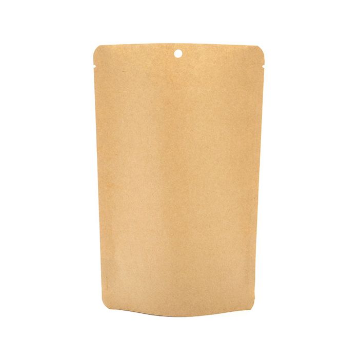 Stazakken Kraft Composteerbaar 14,9x8,9x23,2cm zonder Gripsluiting | 312 gram (100 stuks) [SUPEK7]