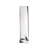 Plastic Bags Silver 7.5x20.3cm Metallised and Sealable