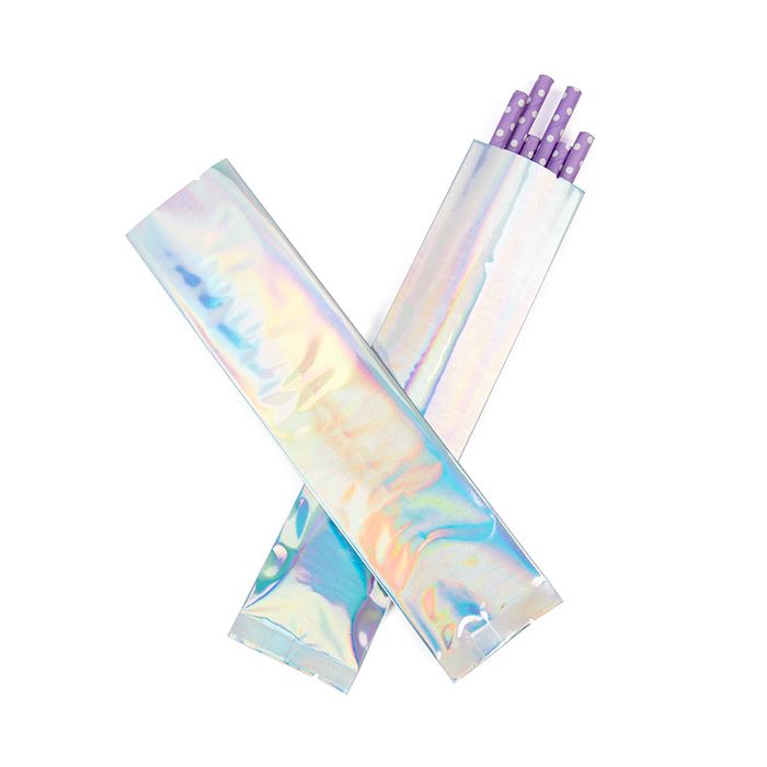 Plastic Zakken Holographic 5,1x20,3 cm (25 Stuks) [SVP28H]