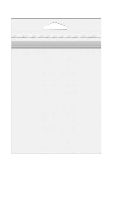 Headerbags 7,6x10,2cm Mogelijk om van bovenzijde te vullen (500 stuks) [J5T]