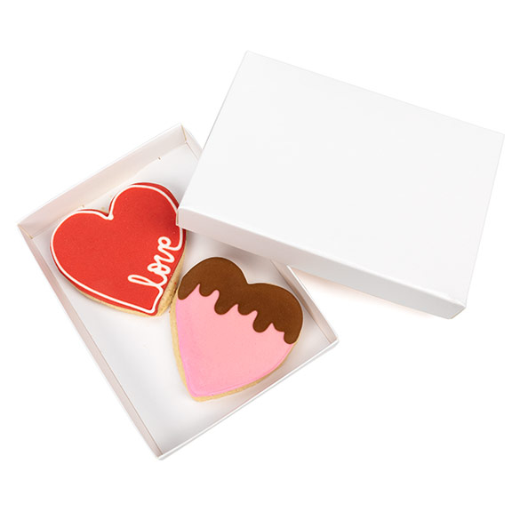 Kartonnen Doosjes Wit 13,7x2,5x19,1cm (25 stuks) [WH15]