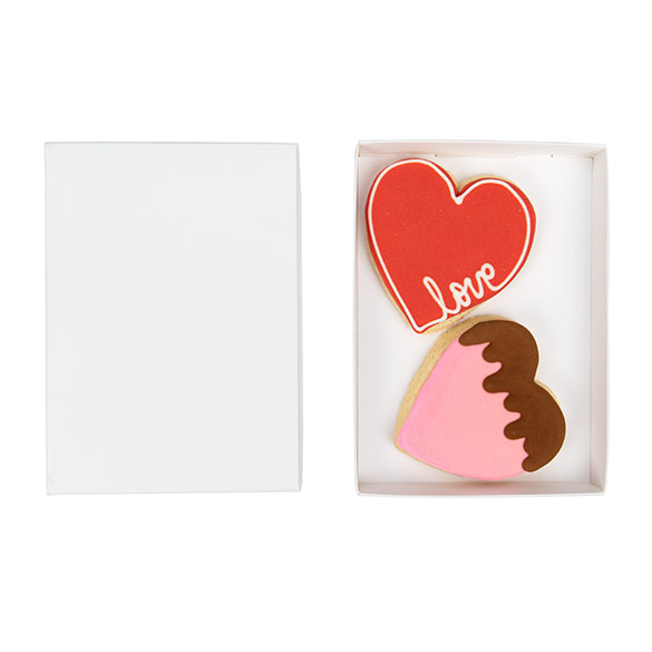 Kartonnen Doosjes Wit 13,7x2,5x19,1cm (25 stuks) [WH15]