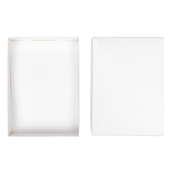 Kartonnen Doosjes Wit 13,7x2,5x19,1cm (25 stuks) [WH15]