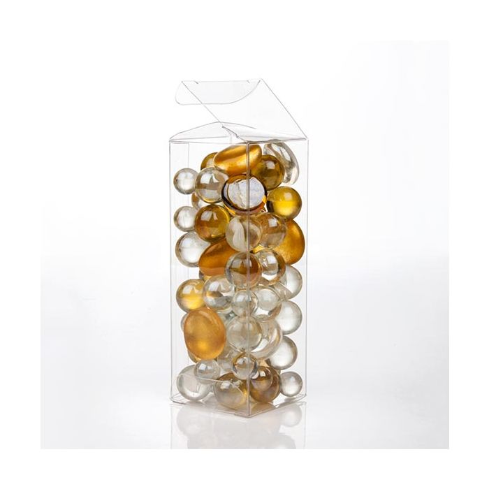 Plastic Doosjes 3,8x3,8x10,2cm Kristalhelder (50 stuks) [VB293]