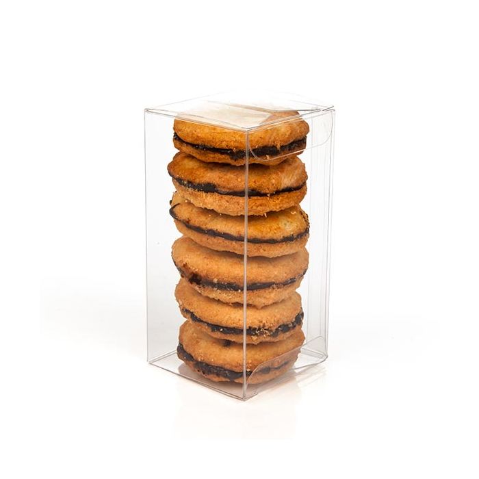 Plastic Doosjes 5,1x5,1x10,2cm Kristalhelder (50 stuks) [VB296]