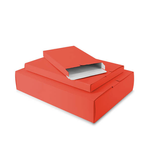 Verzenddoosjes 24x35x2,9cm Rood (50 st.) [FP-VPD017]