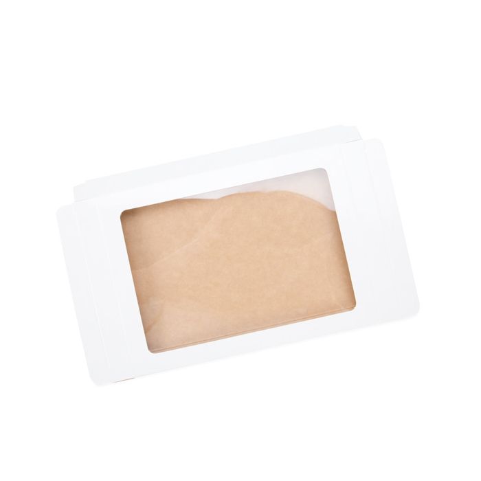 Kraftdoosjes glanzend Wit 13,7x1,5x18,7cm (25 stuks) [WGWG1]