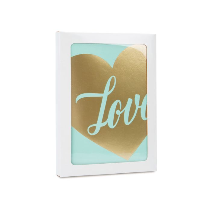 Kraftdoosjes glanzend Wit 9,5x1,5x13,2cm (25 stuks) [WGWG10]