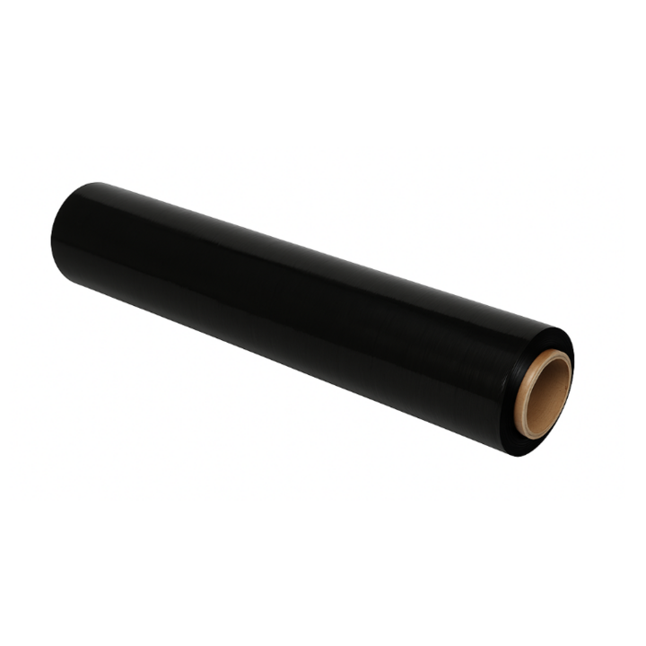 Rekfolie op rol, 50 cm x 300 meter, zwart, 6 rollen [STR5020B]
