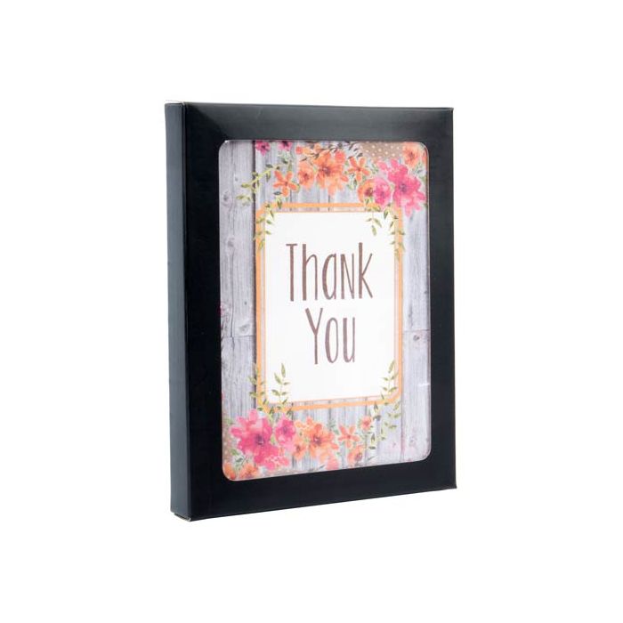 Kraftdoosjes Mat Zwart 12,5x1,5x16,8cm (25 stuks) [WMBG2]