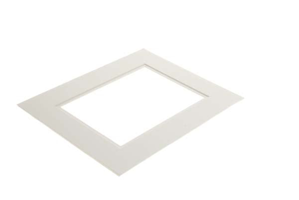 Passepartout Dubbeldik Super Wit/Super Wit 20,3x25,4cm met 11,25x16,75cm Venster (25 stuks) [MD30023]