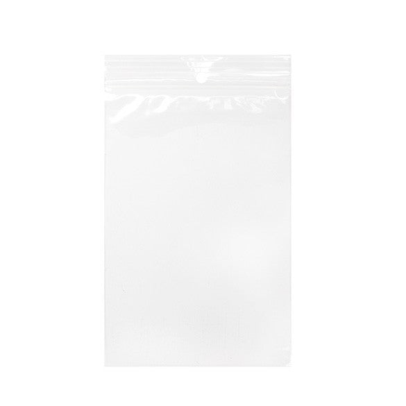 Gripzakken met Ophanggat 10x15cm Kristalhelder PP 75 Micron (100 stuks) [Z3R46]