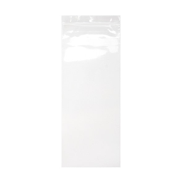 Gripzakken met Ophanggat 12,5x30,5cm Kristalhelder PP 75 Micron (100 stuks) [Z3R512]