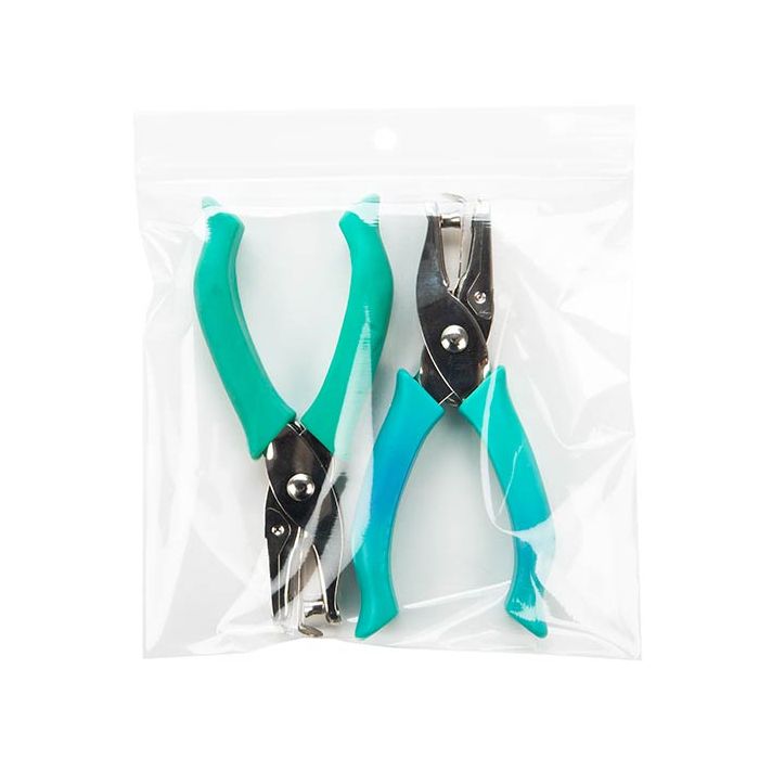 Gripzakken met Ophanggat 15x15cm Kristalhelder PP 75 Micron (100 stuks) [Z3R66]