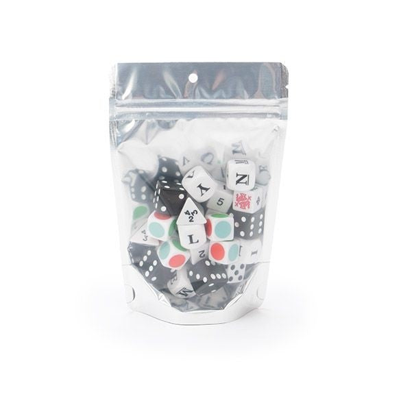 Stazakken Transparant/Zwart 12x7,5x18,5cm | 114 gram met rond ophanggat (100 stuks) [ZBGB46H]