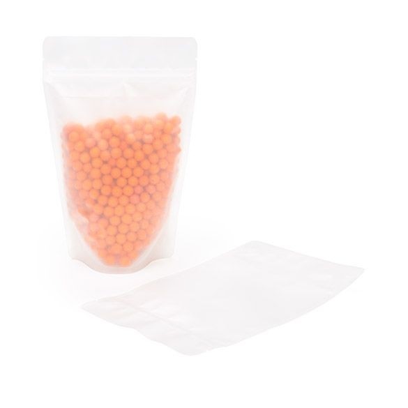 Stazakken Mat Frosted 14,9x8,9x23,2cm | 312 gram (100 stuks) [ZBGF7]