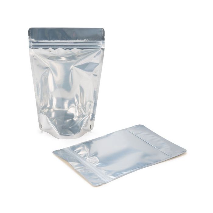 Stazakken Transparant/Goud 15x9x23,2cm | 312 gram (100 stuks) [ZBGG7]