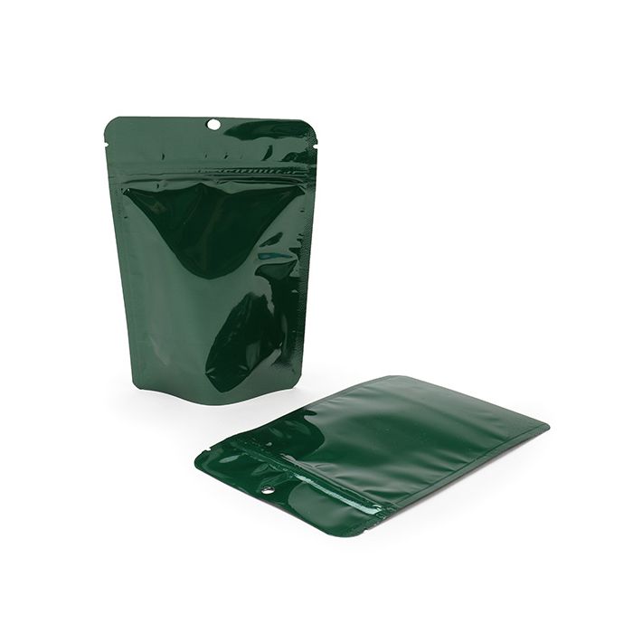 Stazakken Groen 10x6x15 cm met rond ophanggat (100 stuks) [ZBGM2HGH]
