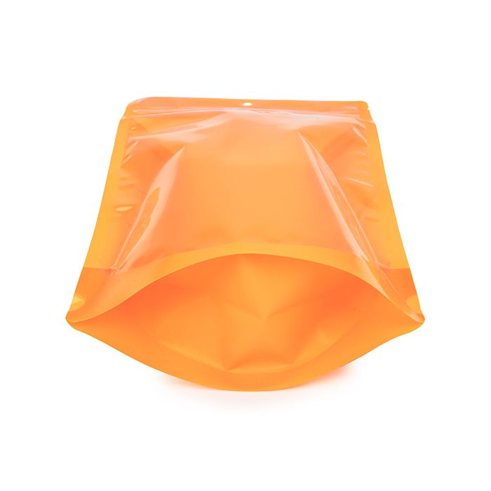 Stazakken Transparant/Neon Oranje 17,2x8,9x28,6 cm (100 Stuks) [ZBGN4OR]