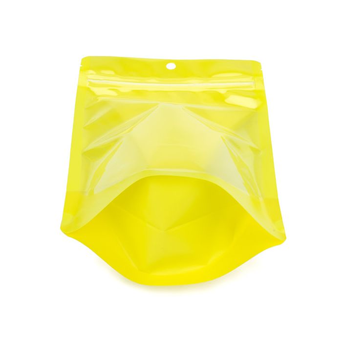 Stazakken Transparant/Neon Geel 14,9x8,9x23,2 cm (100 Stuks) [ZBGN7YW]