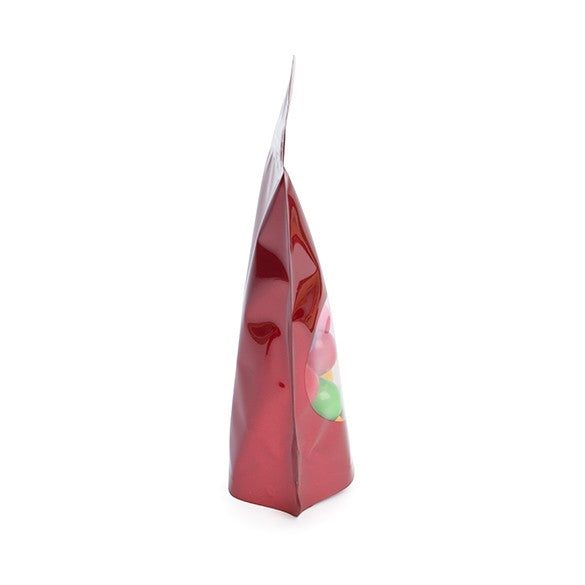 Stazakken Rood met ovaal Venster 13x7x20,5cm | 113 gram (100 stuks) [ZBGO3R]