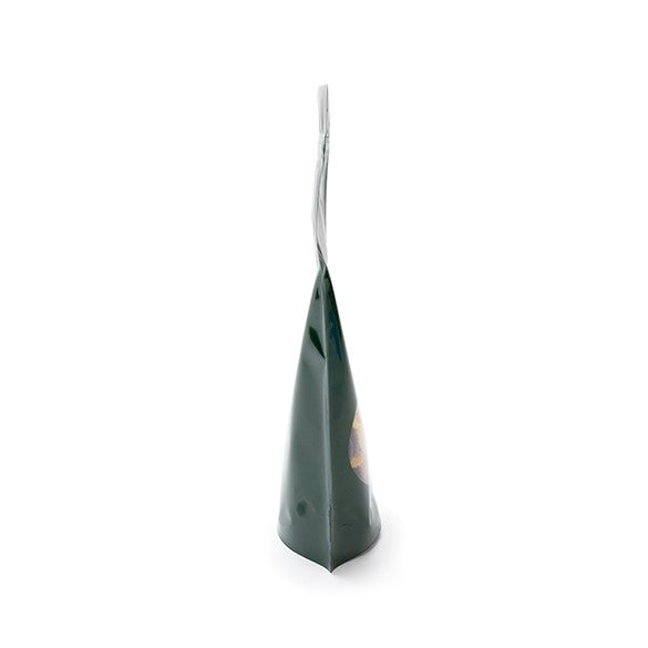 Stazakken Groen met ovaal Venster 17x9x28,5cm | 340 gram (100 stuks) [ZBGO4HG]