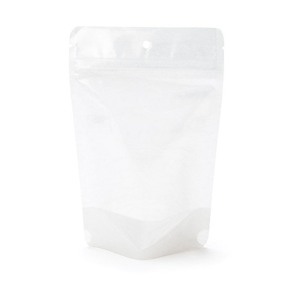Stazakken Rijstpapier Transparant/Wit 11,9x7,6x18,4cm | 114 gram (100 stuks) [ZBGR46WC]