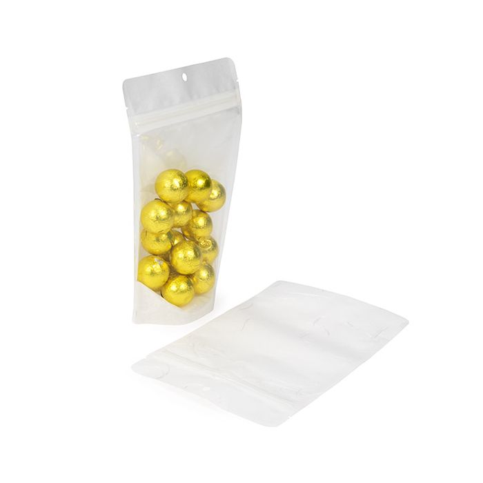 Mileuvriendelijk Stazakken Rijstpapier Transparant/Wit Met Ophanggat 13x7,9x20,6 cm (100 Stuks) [ZBGRC3CW]