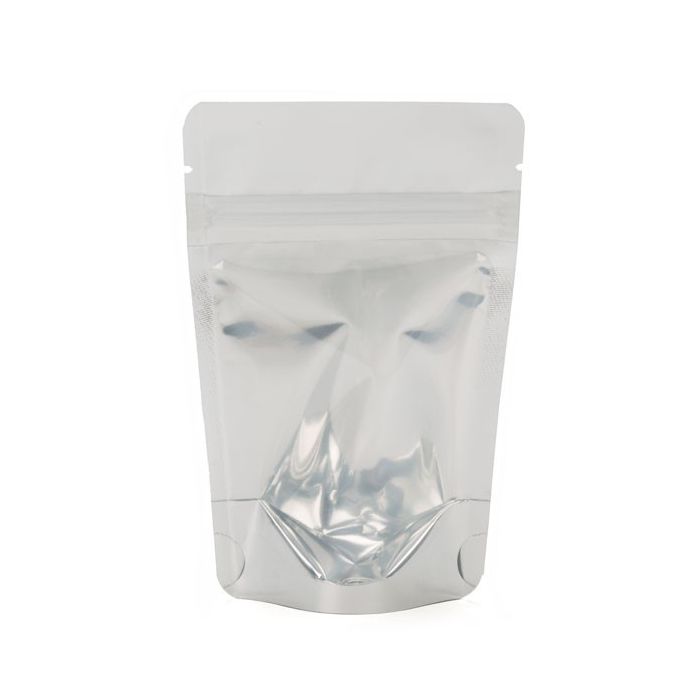 Stand Up Pouches Transparent/White 10.2x6x15.2cm | 57 grams