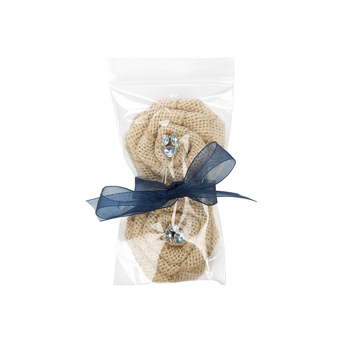 Gripzakken met Luchtgat 7,5x12,5cm Kristalhelder PP 50 micron (100 stuks) [ZC35V]