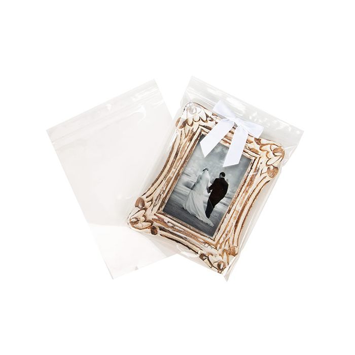 Grip Seal Bags with Vent-hole 20.5x25.5cm Crystal Clear PP 50 micron