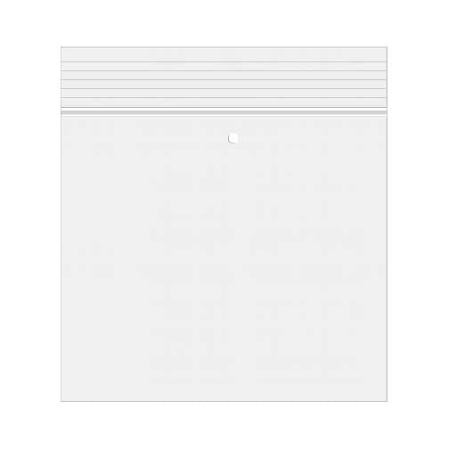 Gripzakken met Luchtgat 15x15cm Kristalhelder PP 50 micron (100 stuks) [ZC66V]