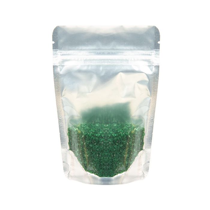 Stazakken Transparant/Zilver 10x6x15cm | 57 gram (100 stuks) [ZBGS2]