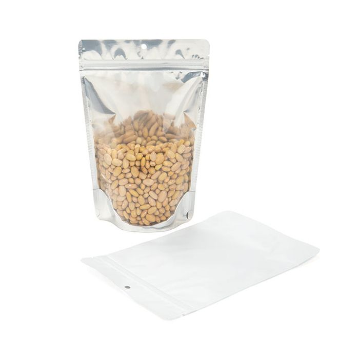 Stazakken wit/transparant 15x9x23 cm met ophanggat (100 stuks) [ZBGW7H]