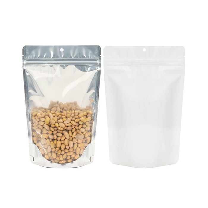 Stazakken wit/transparant 15x9x23 cm met ophanggat (100 stuks) [ZBGW7H]