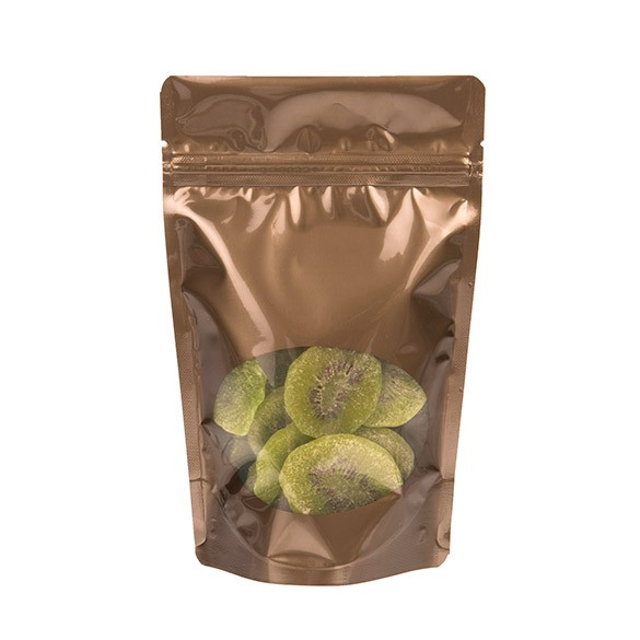 Stazakken Brons met ovaal Venster 13x7x20,5cm | 113 gram (100 stuks) [ZBGO3BZ]