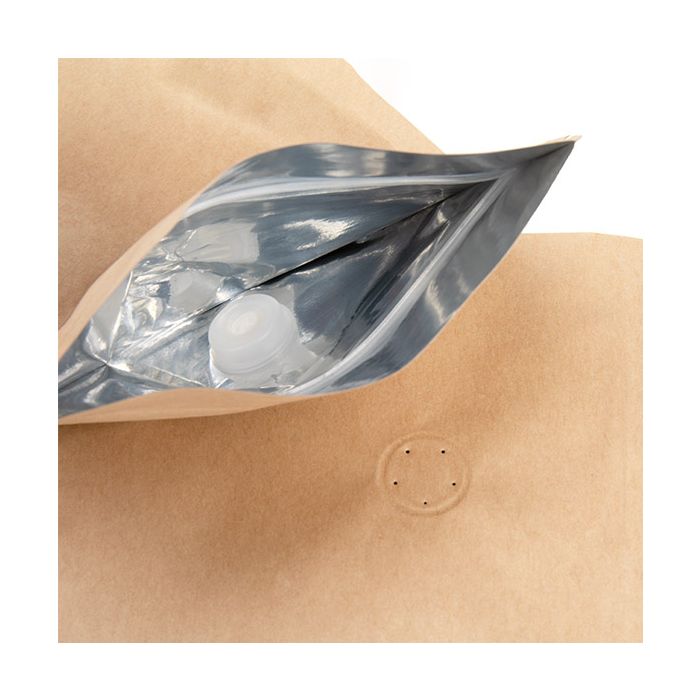 Stazakken Kraft 13x7,9x20,6cm Met Ventiel (100 Stuks) [ZBGM3K]