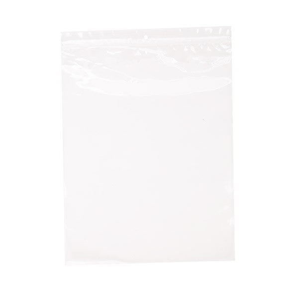 Gripzakken met Ophanggat en Luchtgat 25,5x33cm Kristalhelder PP 50 Micron (100 stuks) [ZR1013V]