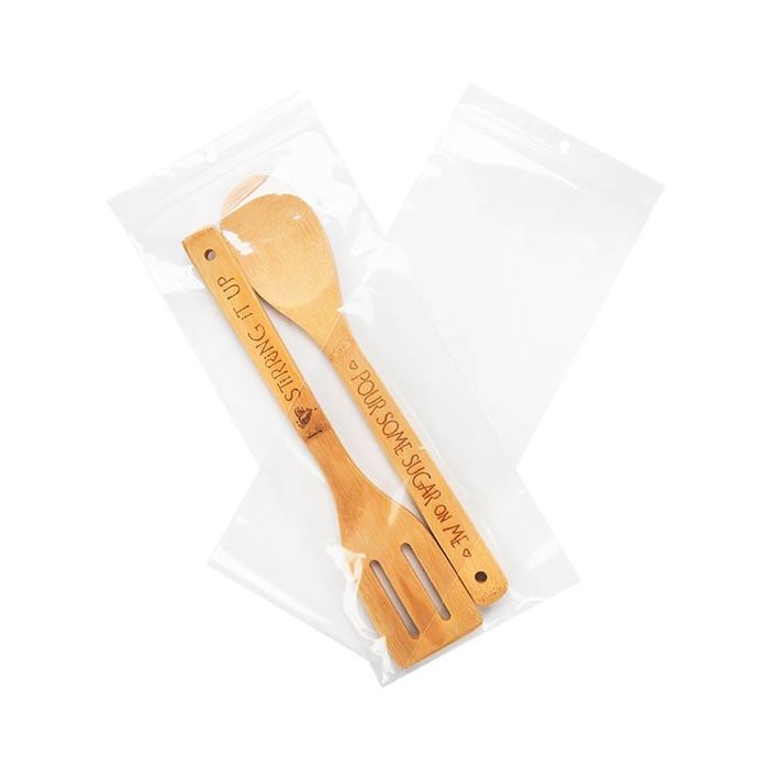 Gripzakken met Ophanggat 14x33cm Kristalhelder PP 50 Micron (100 stuks) [ZR5H13]