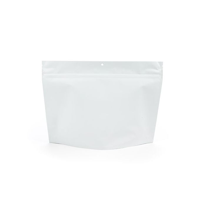 Afbeelding van 100 stuks Matte White Child Resistant Pouch Bags 30,5 x 10 x 23 cm | Kindveilige Zakken Speciale Zakken Zakken | 8719346234568