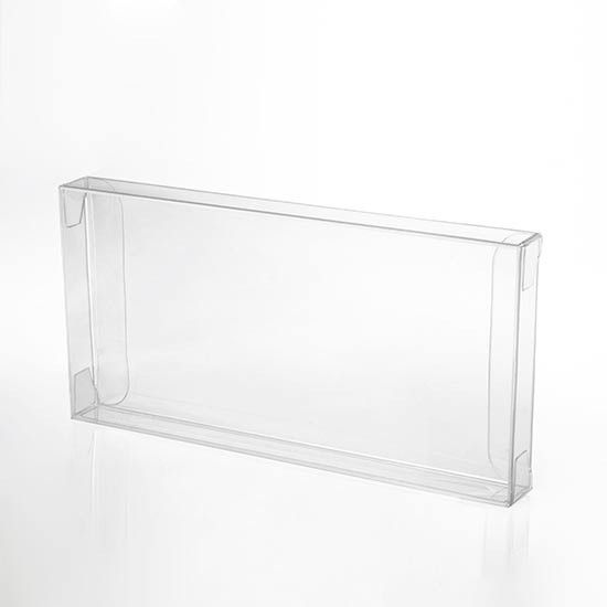 Transparant Geschenkdoosje voor Chocolade voor 8 St. 7 x 2,1 x 13,8cm (25 Stuks) [FPB314] 