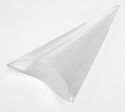 Kristalheldere Luxe Doos puntvorm 8,9 x 16,5cm (25 Stuks) [FS286]