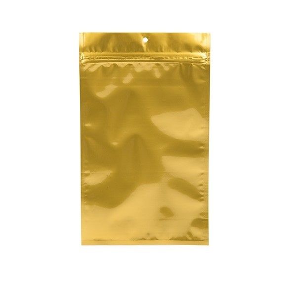 Goud gemetalliseerde gripzakken met barri?re 9.2 x 12.7 cm (100 Pieces) [HZBB4MG]