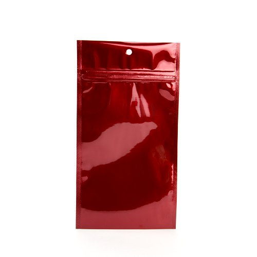 Rood gemetalliseerde gripzakken met barri?re 12,7 x 20,8 cm (100 stuks) [HZBB6MR]
