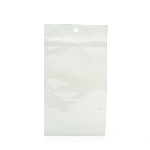 Wit gemetalliseerde gripzakken met barri?re 7.6 x 11.4 cm (100 Pieces) [HZBB3MW]