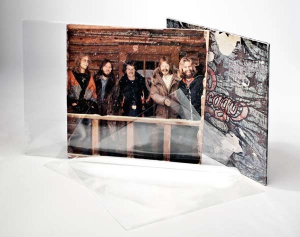 10" Kristalheldere LP/album hoezen zonder klep 27 x 26,4cm (100 stuks) [BLP10NF]