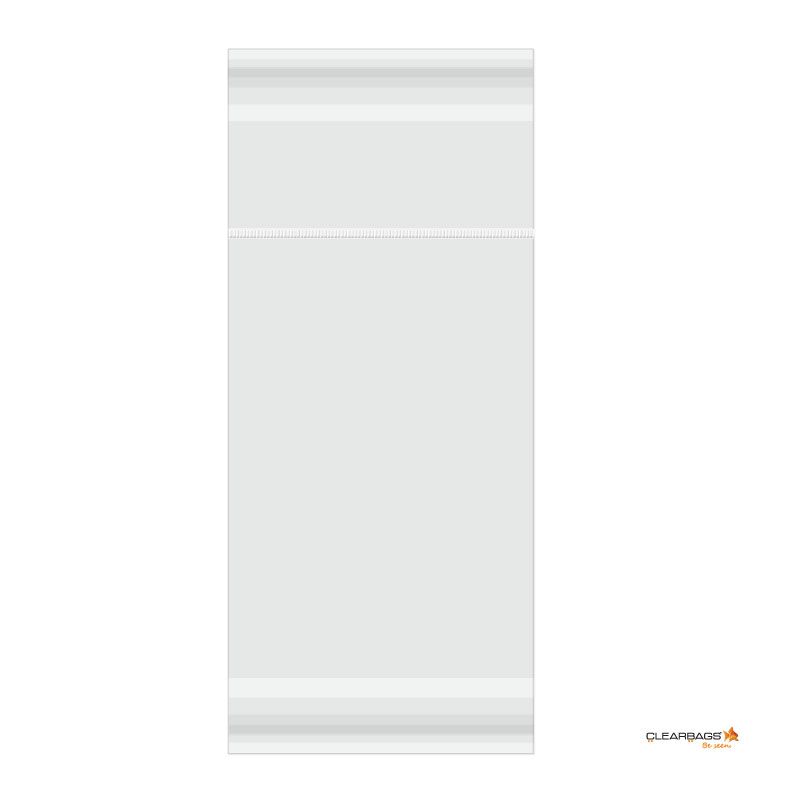 Headerbags met headerkaart vak 10,8 x 15,6cm (100 Stuks) [IHB4X6]