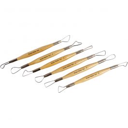 Mirettes Set, scherpe kanten, L: 20 cm, 6stuk/ 1 doos [HOB-10306]